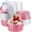 Carmine, variant on Disposable Ramekins with Lids, 50pcs 5oz Aluminum Foil Cupcake Liners Ramekins Cups for Baking, Dessert Cups Aluminum Cheesecake Pan Creme Brulee Baking Cups for Oven-Carmine