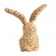 thumbnail image 4 of Estatua de conejo de Pascua, decoración artesanal, figura de conejo para mesa, oficina y patio. 19cmx12cmx19cm, 4 of 9