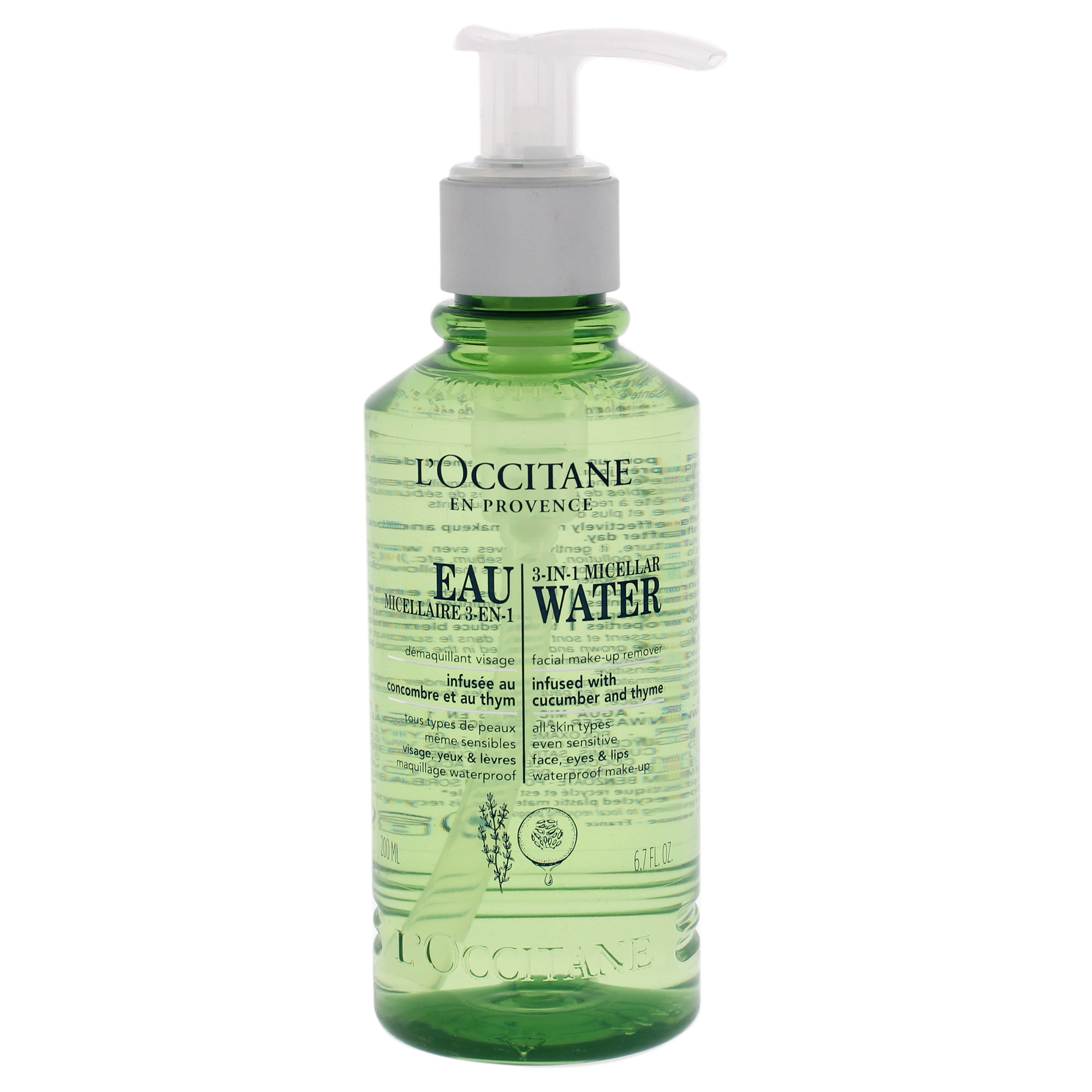 3In1 Micellar Water Facial MakeUp Remover by LOccitane for Women 6