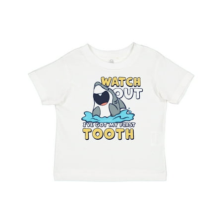 

Inktastic Watch out I ve Got My First Tooth Gift Baby Boy or Baby Girl T-Shirt