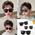 thumbnail image 2 of Gafas de sol para niños de 0 a 3 años, gafas de sol para bebés, para exteriores, para tiroteos callejeros, pasarela retro, espectáculo de viento, 2 of 6