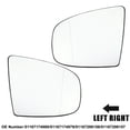 thumbnail image 2 of 1 Par de Reemplazo de Vidrio de Espejo con Placa de Respaldo para BMW X6 08-14 para BMW X5 No.51167174980/51167174979, 2 of 6