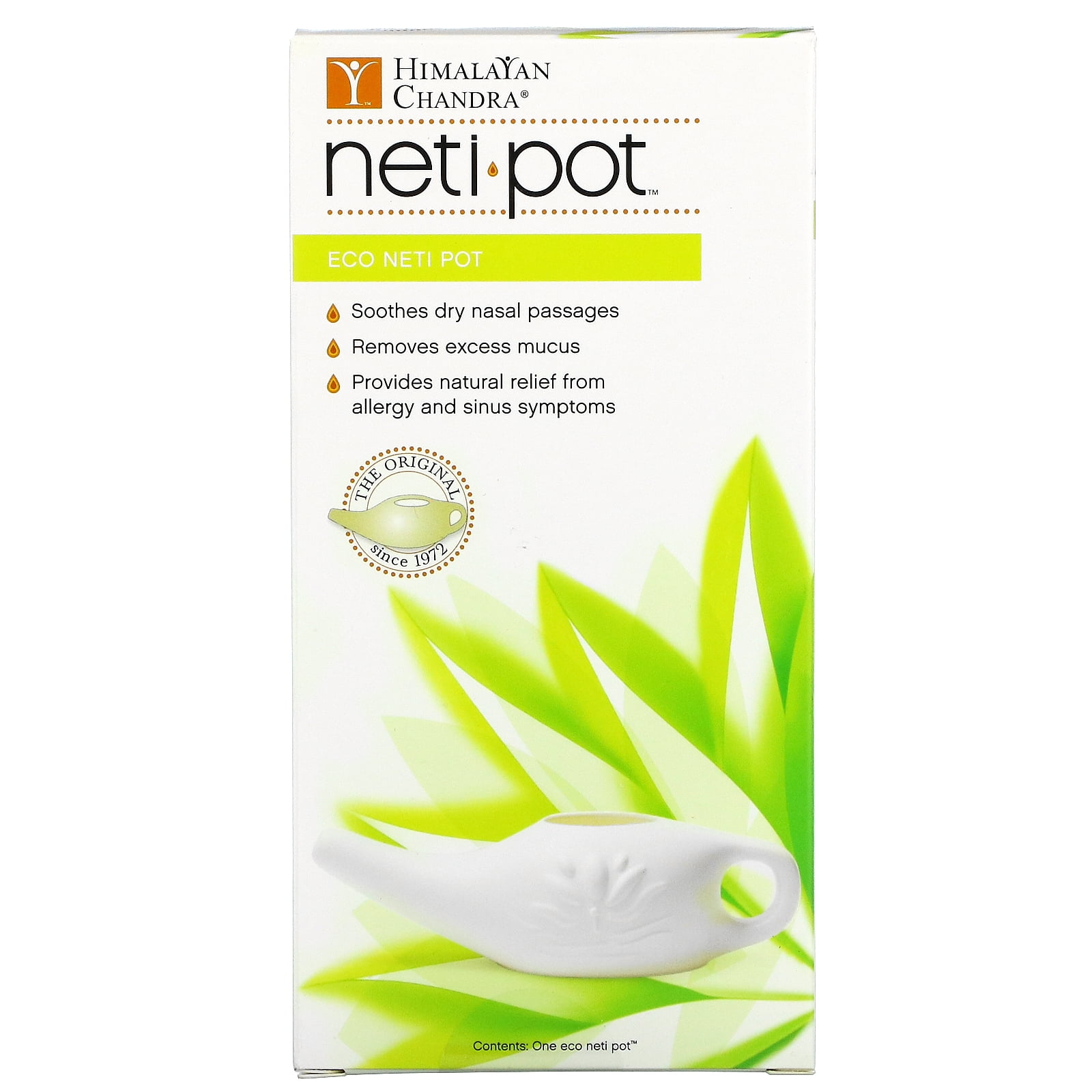 Himalayan Institute Neti-Wash Eco Neti Pot Nonbreakable - 1 Pot