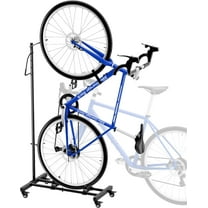 Sttoraboks Vertical & Horizontal Adjustable Height Bike Storage Rack Black White Blue