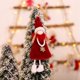 thumbnail image 2 of MuñEcas Navidad Pluma áNgel NiñAs Colgante MuñEco De Peluche áRbol De Navidad Adornos Colgantes XBTCLXEBCO Rojo;9.06" * 1.57" * 3.94", 2 of 2