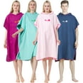 thumbnail image 2 of FLMEI Changing Robe with Hood for Women & Mens Quick Dry Changing Towel Hooded Beach Towel for Surfing Adults Absorbent Bathrobe L-XL-XXXL, 2 of 9
