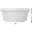 thumbnail image 4 of Arcadia Garden Products 10x3.5" PSW Bulb Pan, Chocolate, 4 of 5