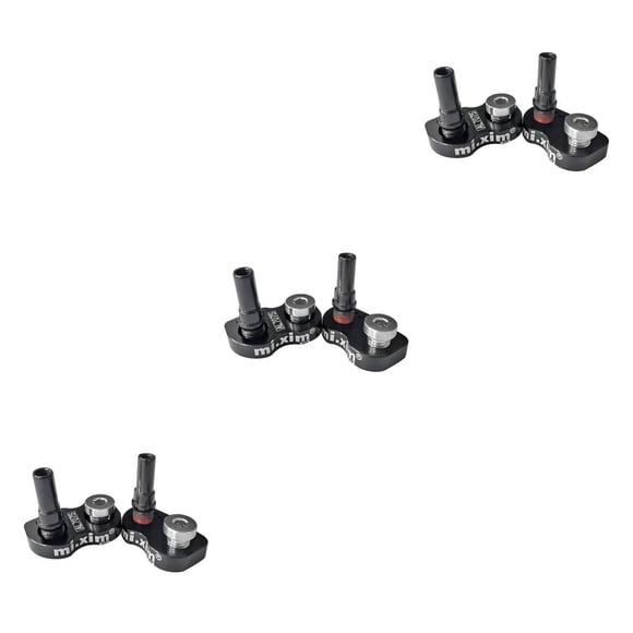 Adaptador extensor de pinza de freno en V Naiovety para bicicletas plegables Negro