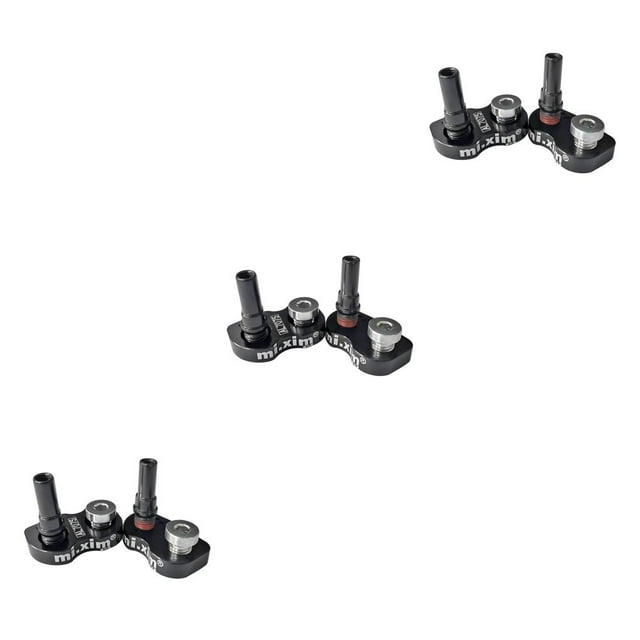 Adaptador extensor de pinza de freno en V Naiovety para bicicletas plegables Negro