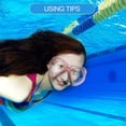thumbnail image 4 of 2 uds. Gafas de buceo para nadar, máscara de natación, gafas de natación subacuática, gafas de nariz para adultos y jóvenes, 4 of 5