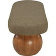thumbnail image 4 of Meridian Furniture Bowies Olive Bench, 4 of 15