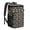 Black-181, variant on Cute Starry Night Space Backpack Cooler, Insulated Leakproof Lunch Bag with Moon, Stars, and Rocket Design for Sci-Fi Aesthetic Lovers