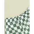 thumbnail image 5 of Bagilaanoe Toddler Baby Boys Swim Trunks Checkerboard Print Swim Shorts 6M 12M 18M 24M 3T 4T Kids Bathing Suit Beachwear Swimwear, 5 of 8