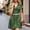 Green, variant on Jean Dress with Pockets Short Sleeve Lapel Midi Wedding Guest Dresses 2026 Summer Solid Color Regular Fit Button Down with Zipper Denim Guest Spring Wedding Guest Dress