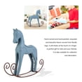 thumbnail image 1 of Caballo Mecedora De , Juguete Pintado Tallado Para Niños Y Decoración Del Hogar, Material De Troncos Nórdicos, 1 of 7