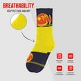 thumbnail image 6 of Sillies Socks Beach Sunset Socks - Novelty Unisex Sock Set, Fun Unique Designs, 6 of 6