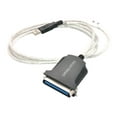 thumbnail image 3 of Gear Head CA2550 Gear Head CA2550 USB/Parallel Cable - USB/Parallel for Printer - 6 ft - 1 x Centronics Male Parallel - 1 x Type A Male USB, 3 of 6