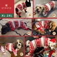 thumbnail image 3 of Pijama para perros KYEESE Christmas Snowflake para perros pequeños y medianos, 3 of 9