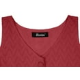 thumbnail image 7 of Bimba Solid 2 Pcs Nightwear Set For Womens Casual Sleeveless Loungewear Shirt & Short Sleepwear, 7 of 7
