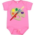 thumbnail image 3 of Inktastic Artist Palette and Brush Boys or Girls Baby Bodysuit, 3 of 5