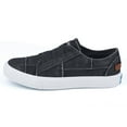 thumbnail image 2 of JENN ARDOR Women's Slip On Sneakers No Laces Elastic Low Top Canvas Shoes Trendy Flats, 2 of 5