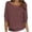 Brown, variant on Casual Crewneck Sweaters for Women Fall 2025 Lightweight Long Batwing Sleeve Pullover Sweaters Tops Knit Clothes Black L