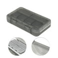thumbnail image 3 of Unique Bargains 1 Pc 6 Grids Single Layer Pill Case Portable for Travel Gray, 3 of 6