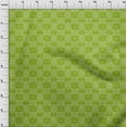 thumbnail image 3 of oneOone Polyester Lycra Green Fabric Swirl Bandhani Fabric For Sewing Printed Craft Fabric By The Yard 56 Inch Wide, 3 of 4