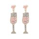 thumbnail image 1 of Trendy Grace Geometric Fruit Cool Drinks Cup Earrings Alloy Color Cock--H-Model code 8880 H, 1 of 5