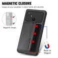 thumbnail image 3 of Case For FOXDOCK Xiaomi Poco C40 Stand Function RFID Blocking Magnetic Card Holder Complete Camera Safety, 3 of 4