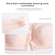 thumbnail image 4 of Sujetador para mujeres de mediana edad y mayores, ropa interior deportiva de talla grande para madres, sujetador sin aros de talla grande para mujeres, sujetador para mujeres mayores, 4 of 5