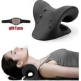 thumbnail image 1 of Neck And Shoulder Relaxer Cervical Traction Device For TMJ Pain Relief And Cervical Spine Alignment Chiropractic Pillow Stretche, 1 of 4