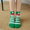 thumbnail image 2 of Luo Fashion Women's Fuzzy Christmas Holiday Socks Cozy Warm Winter Crew Socks for Indoor Lounging, 2 of 2