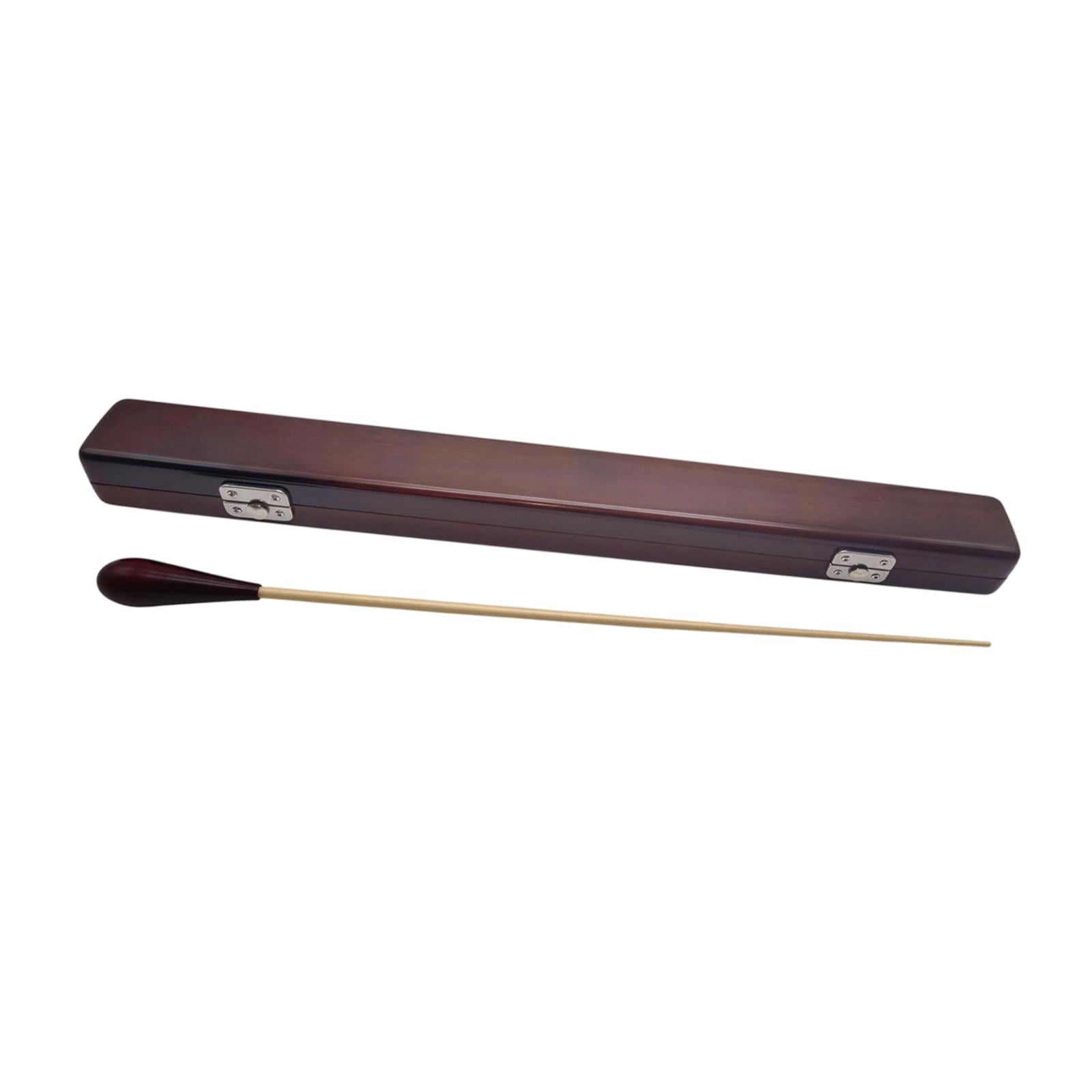 LeeQinersw Conductor's Wooden Flute for Adults. Unique Musical Pieces. Professional Set Red Handle