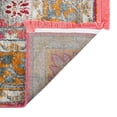 thumbnail image 7 of Unique Loom Paragon Collection Area Rug - Decorah (8' 2" Square Pink/Blue), 7 of 7
