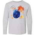 thumbnail image 3 of Inktastic Cancer Crab Constellation Zodiac Sign Illustration Long Sleeve Youth T-Shirt, 3 of 5