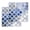 Dark Blue, variant on Blue Morocco Kitchen Dish Towels for Drying Dishes Set of 3, Vintage Graffiti Paint Art Boho Dappled Waffle Weave Microfiber Hand Tea Bathroom Towels Quick Dry & Absorbent Towel 12x12