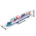 thumbnail image 3 of Fesfesfes Clearance Luminous Gear Train Set,Gear Transparent Tracks, Early Educational Musical Train Set Birthday Gift Train Children Boys Toys A, 3 of 5
