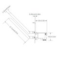 thumbnail image 7 of PCIE Networking Adapters,Wirelessly Wifi Card 1200Mbps 2.4GHz 5Ghz Wlan Card 2Antennas for Desktop PC Efficient, 7 of 7