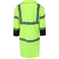 thumbnail image 3 of M.G.I. Adult High Visibility Long Raincoat with Foldable Hood, 3 of 5