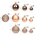 thumbnail image 2 of 100 Piezas de Esferas de Navidad Macarena Adornos para árboles de Navidad, 2 of 7
