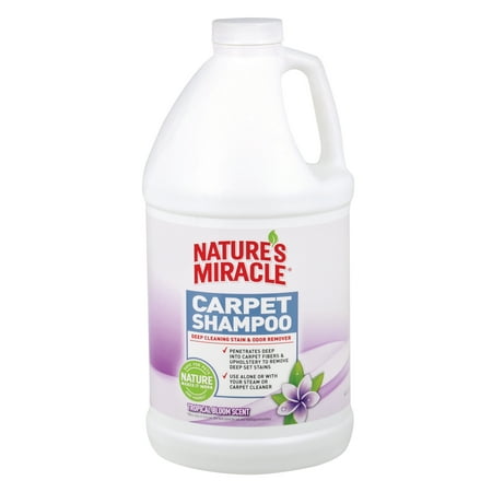 Nature's Miracle Tropical Bloom Deep Cleaning Carpet Shampoo, 0.5
