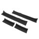 thumbnail image 1 of Kit de Los Sill Guards, Guardias de Entrada de 4 Puertas Long Lifespan Presión Resiota Al Ajuste Negro de Goma Negra para JL JT 2018-2024, 1 of 7