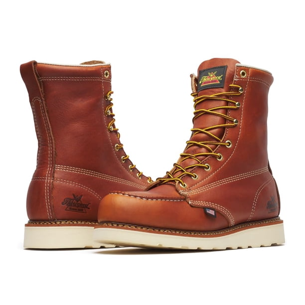 Botas de trabajo Thorogood American Heritage con punta de acero de 8 pulgadas para hombre