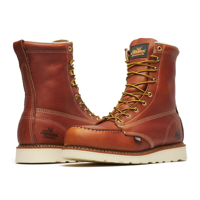 Botas de trabajo Thorogood American Heritage con punta de acero de 8 pulgadas para hombre