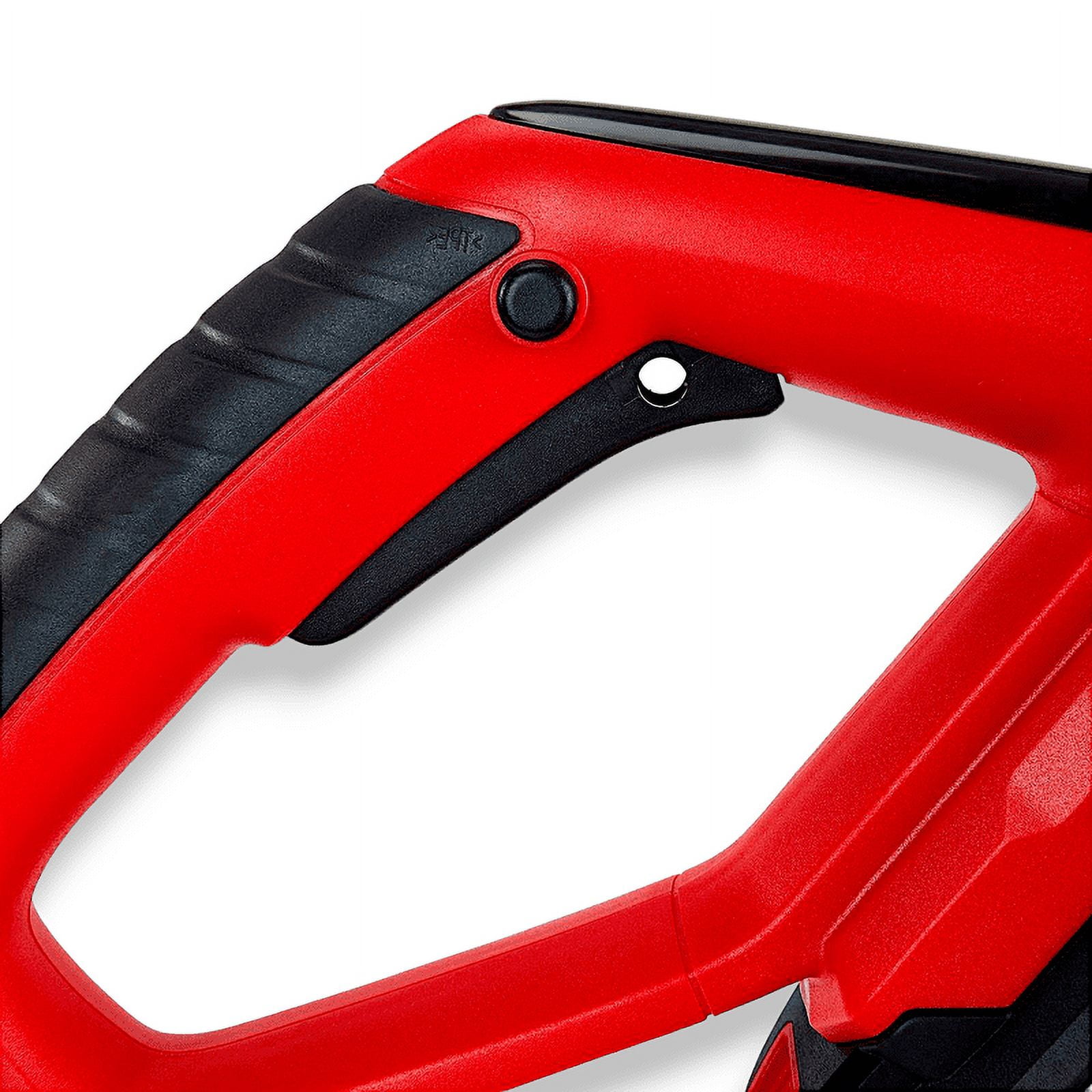 Bauer 12 inch String Trimmer 20Volt Battery Operated Garden Lawn Weed Cutter, Red – (Tool Only)