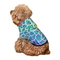 thumbnail image 5 of Honeii Rainbow Glitter Print Small Dog Hoodies Pet Hooded Sweatshirts Fall Winter Puppy Cat Sweaters Warm Clothes for Small Dogs Outfits Costume-Small, 5 of 7