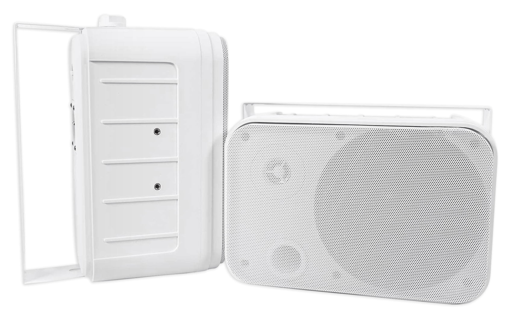 (2) Rockville HP65S-8 6.5" Outdoor Patio Backyard Speakers w/Waterproof Covers