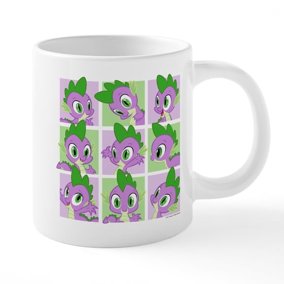 CafePress - My Little Pony Spike - 20 Oz White Ceramic Mega Mug