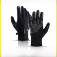 thumbnail image 1 of Guantes de pesca para motocicleta y bicicleta antideslizantes con pantalla táctil de terciopelo cálido para hombres y mujeres para deportes al aire libre y otoño e invierno, 1 of 5